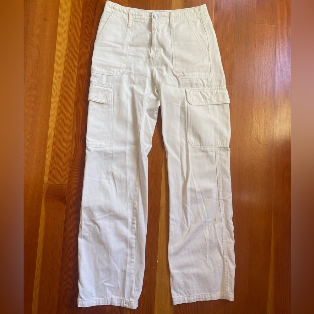 ZARA Mid Rise Cargo Pants